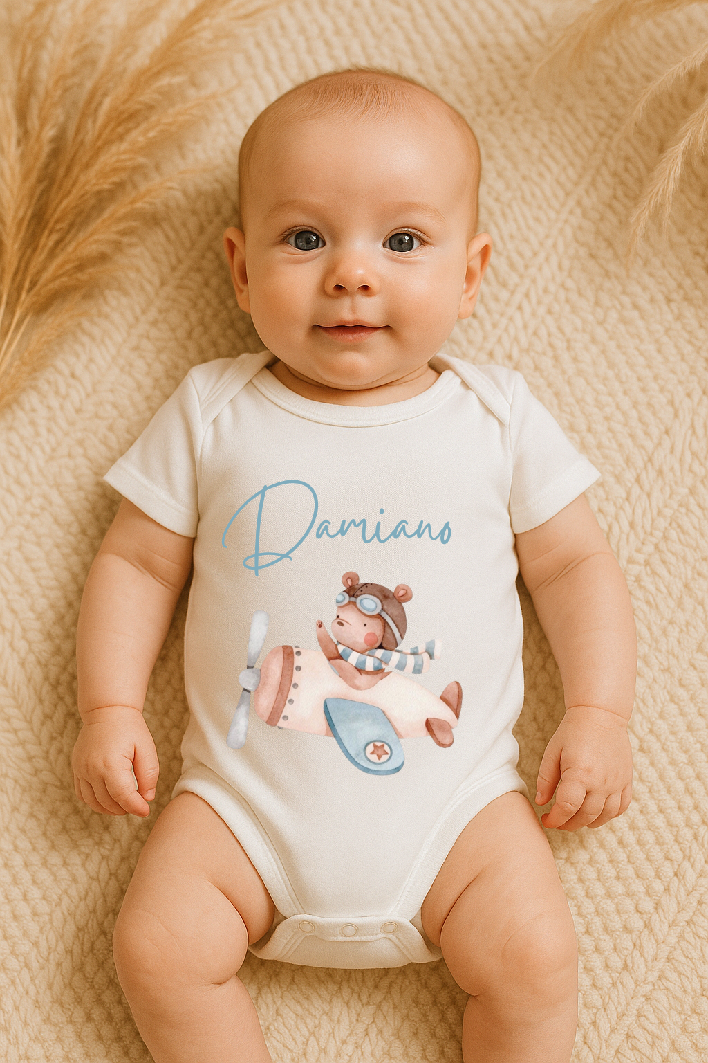 Body Personalizzato con Nome - Tema animaletti