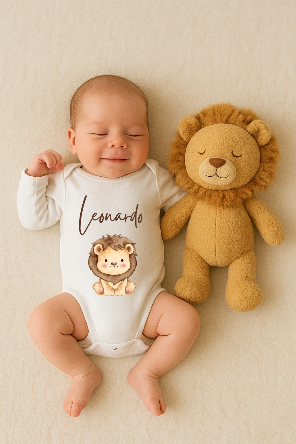 Body Maniche lunghe - Personalizzato con Nome e Grafica