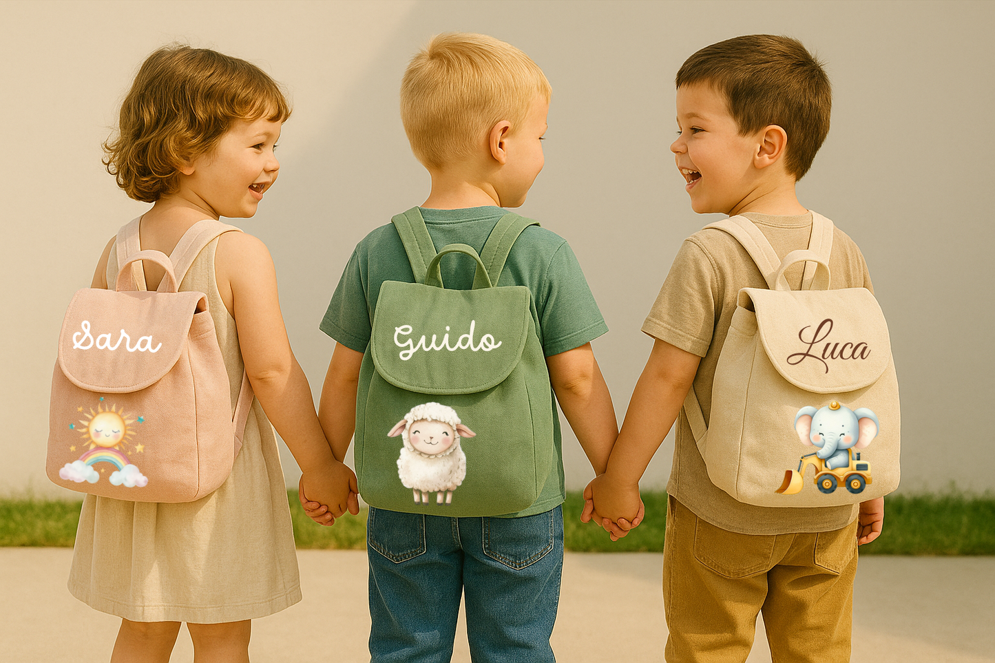 Zainetto Asilo - Personalizzato con Nome