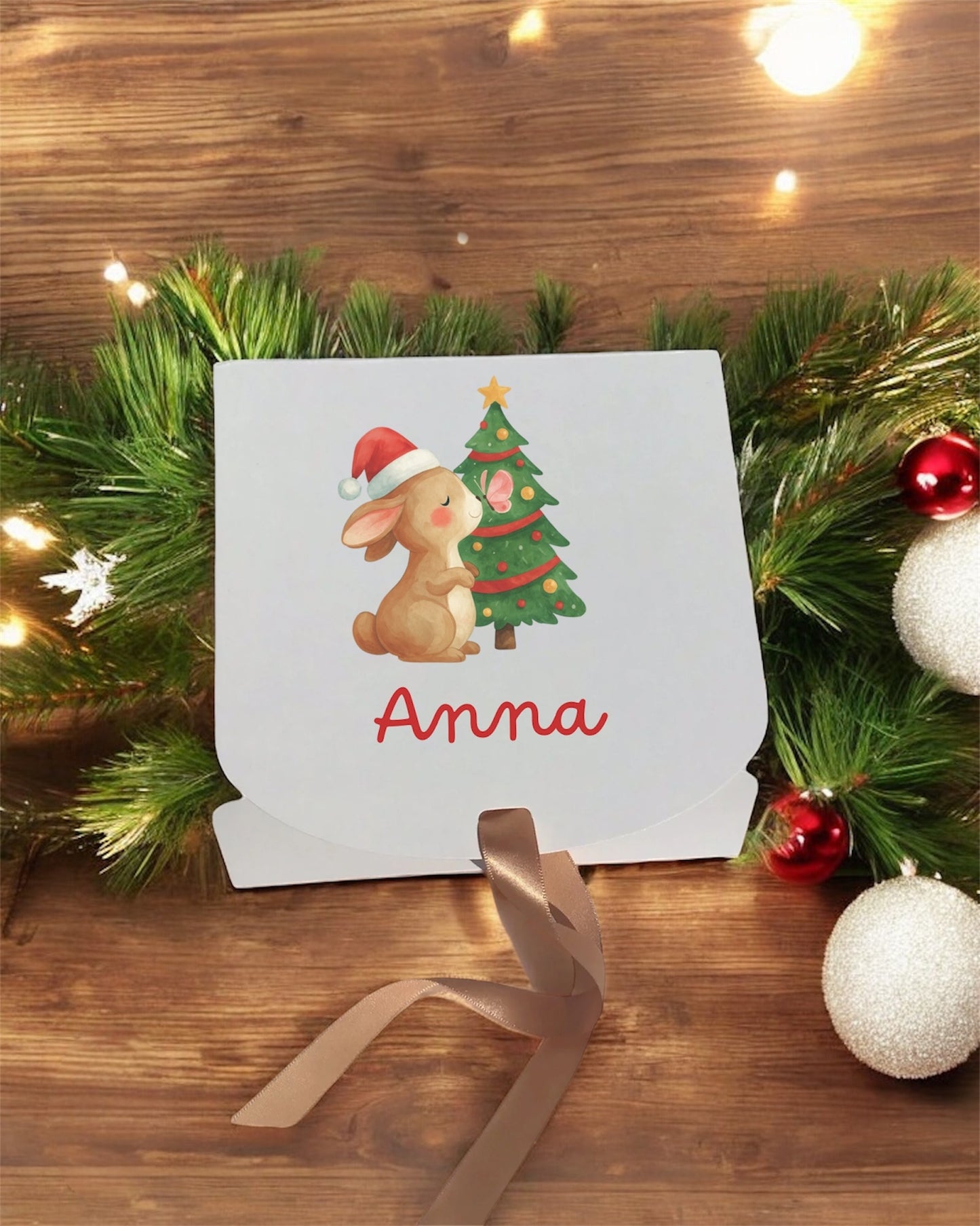 Scarpine “Il mio primo Natale” personalizzate con nome e grafica