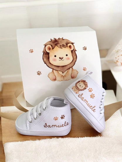 Scarpine Leoncino Personalizzate - Scatola inclusa