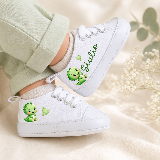 Scarpine Draghetto Personalizzate - Scatola inclusa 🦖