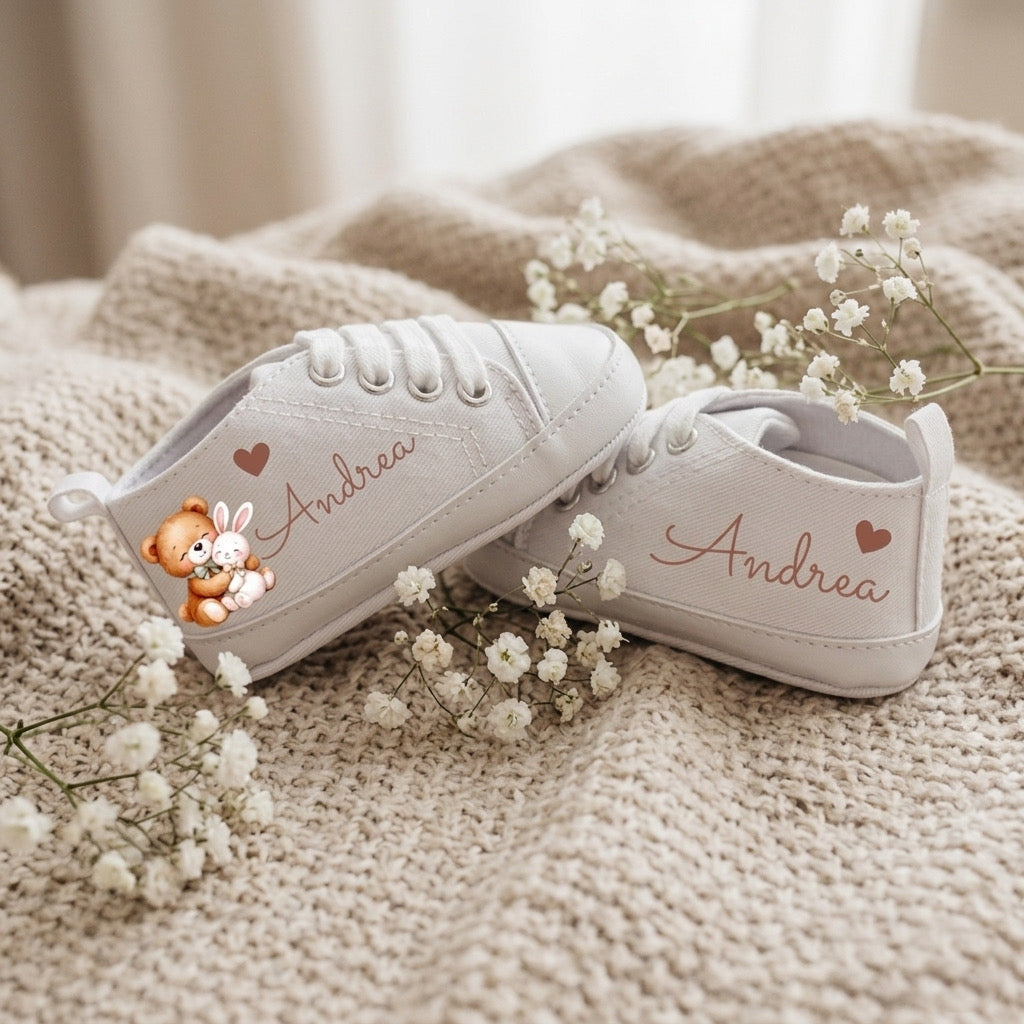 Scarpine Abbraccio Personalizzate - Scatola inclusa