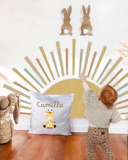 Federa Bianca Personalizzata - Un tocco di dolcezza per la sua cameretta ✨🌙