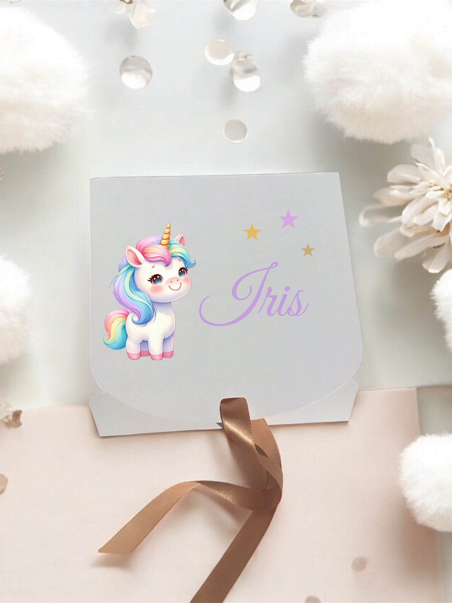 Scarpine Unicorno Personalizzate -  Scatola inclusa