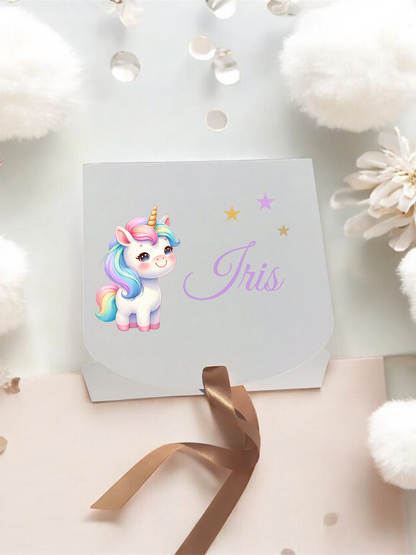 Scarpine Unicorno Personalizzate -  Scatola inclusa