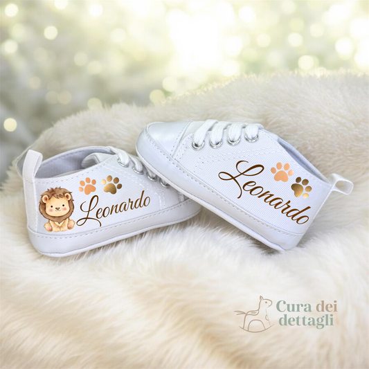 Scarpine Leoncino Personalizzate - Scatola inclusa