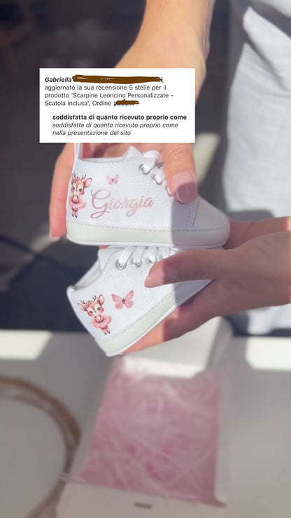 Scarpine Ballerina Personalizzate - Scatola Personalizzata inclusa